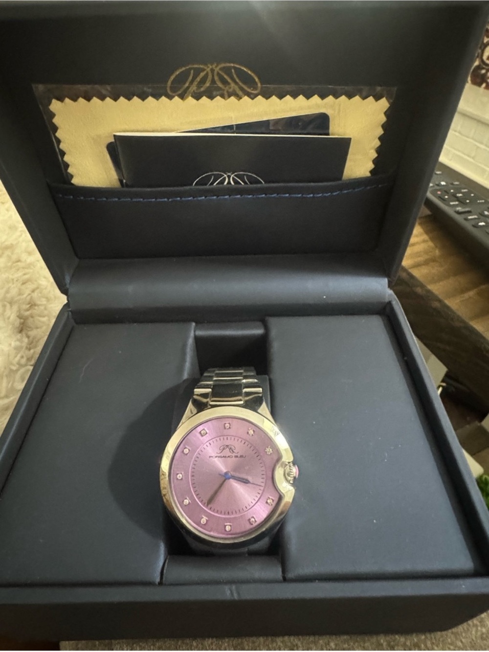 Porsamo Bleu Emilia Lucury Diamond watch